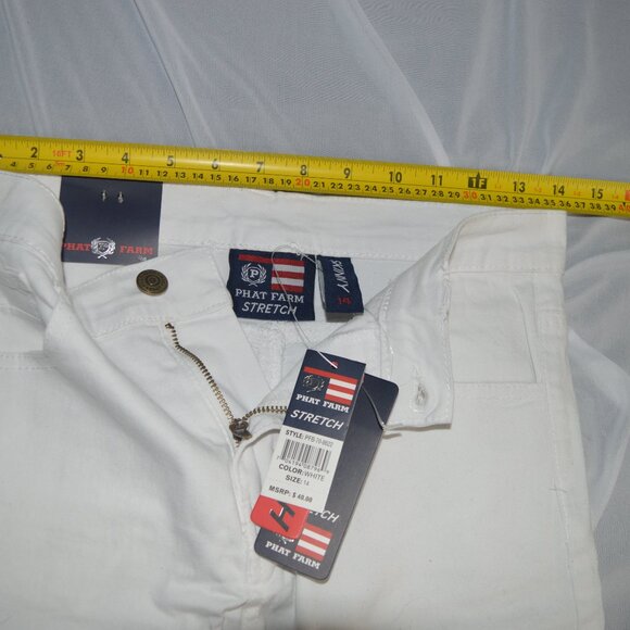 phatfarm jeans girls size 14 with 3 pcs fall set with long sleeve shirt and vest - Picture 4 of 7